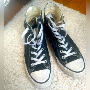 Black High Top Converse